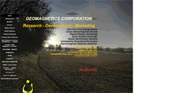 Desktop Screenshot of geomagnetics.org
