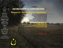 Tablet Screenshot of geomagnetics.org
